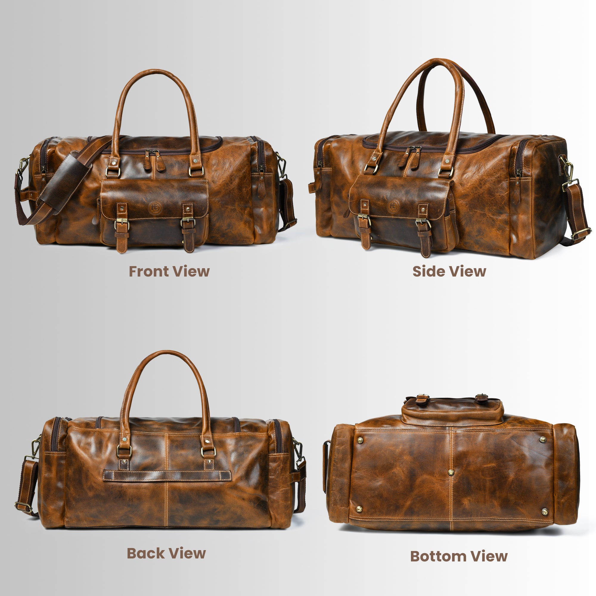Nomad Heritage Leather Duffel Bag